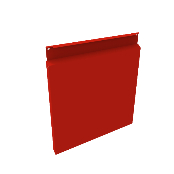 Фасадные кассеты ZT (закрытого типа) 0.5 мм